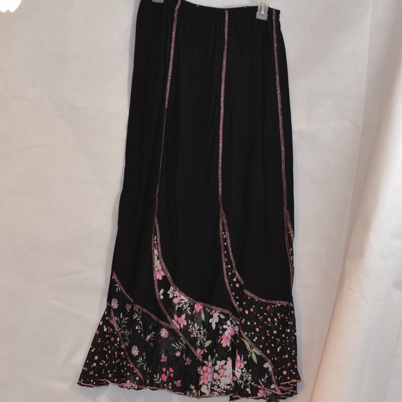 Bellessa 2 pc Floral Skirt/Jacket SZ L - Picture 3 of 16